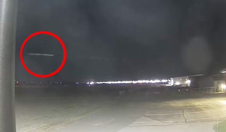 спалах, світло, метеорит, НЛО