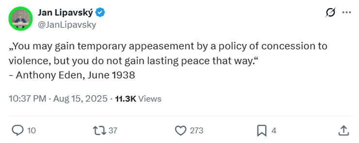 міністр Ян Ліпавський