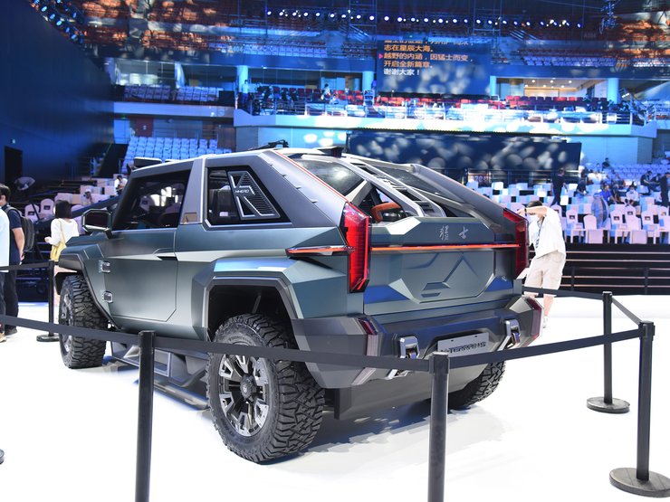 Dongfeng Menshi M-Terrain, Dongfeng Menshi, Dongfeng Warrior, внедорожник Dongfeng, китайский электромобиль