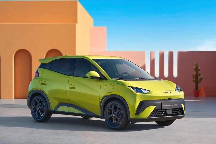 BYD Dolphin, новый BYD Dolphin Surf, электромобиль BYD, электромобиль BYD