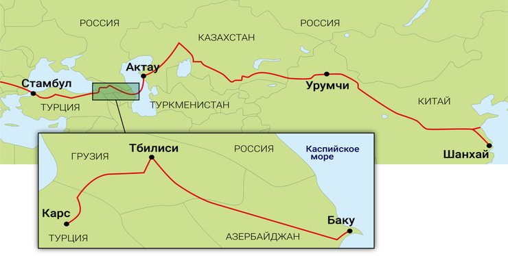 Новий Шовковий шлях з Китаю до Європи