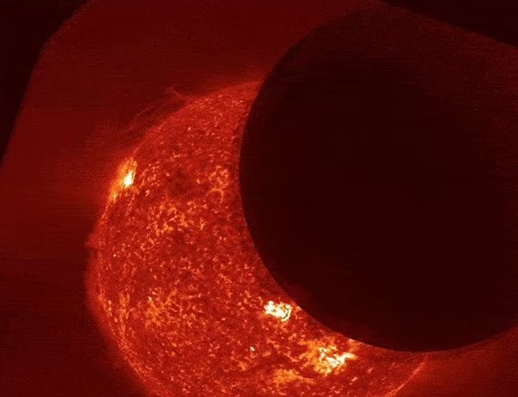 Солнце, Луна, солнечное затмение, затмение Солнца