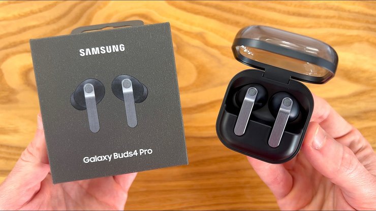 Samsung Galaxy Buds 4 Pro распаковка комплект