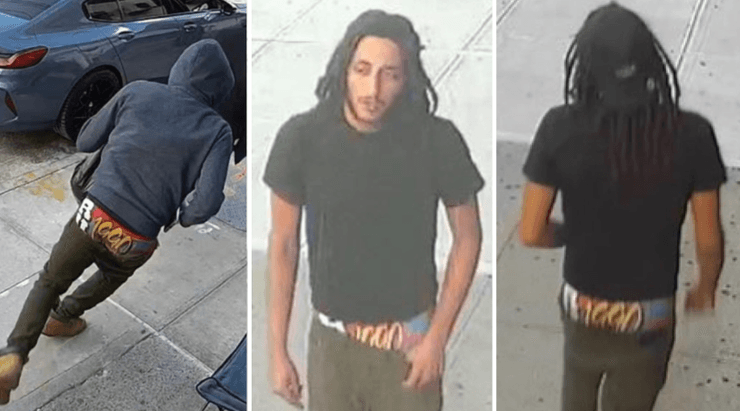 Яскрава спідня білизна, різнокольорові труси, спіймали злодія, грабіжник, злочинець, підозрюваний у пограбуванні,