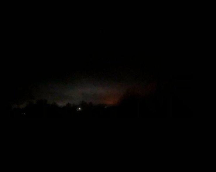 Попадание ATACMS по объекту в Курской области.