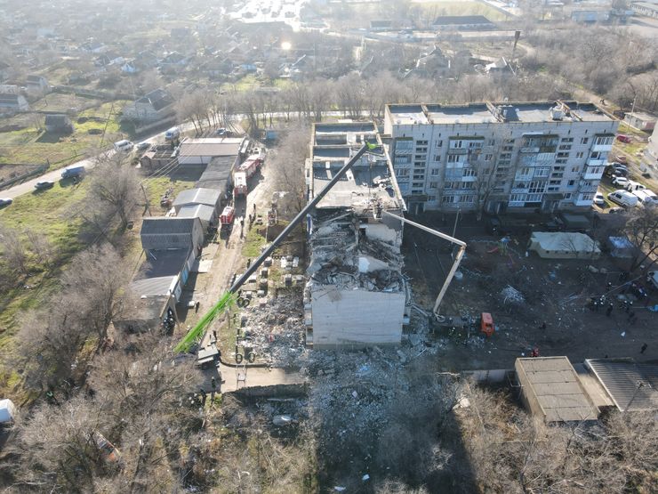 Газ, будинок, вибух, Нова Одеса