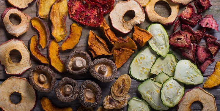 овочі, фрукти, сушіння, фото