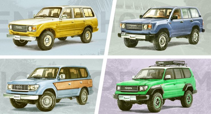 Toyota Land Cruiser, тюнинг Toyota Land Cruiser, Toyota Land Cruiser 60, Toyota Land Cruiser 80