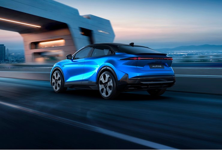 новый Alpine A390, кроссовер Alpine, электромобиль Alpine, электромобиль Alpine