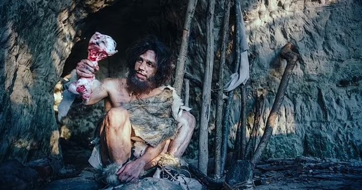 Печера, їжа, вогонь