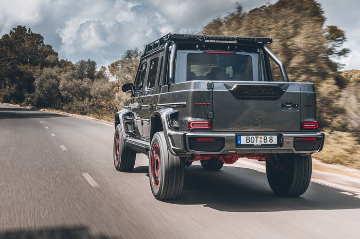Brabus 900 XLP One of Ten, Brabus 900 XLP, Mercedes-Benz G-Class, Тюнінг Гелендвагена, пікап Гелендваген