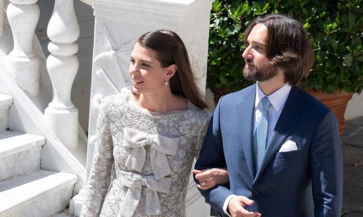 Шарлотта Казираги и Димитри Рассама свадьба фото