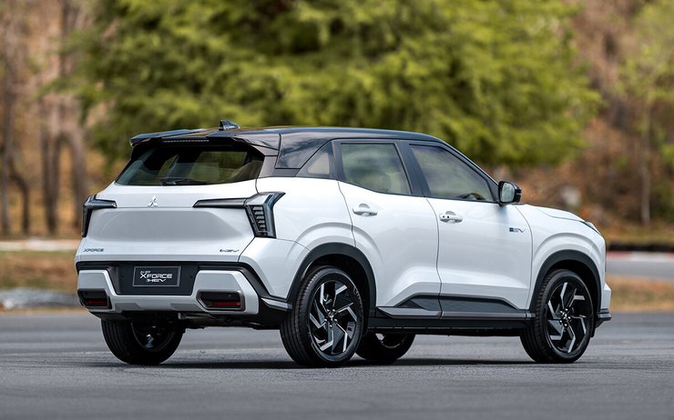 Mitsubishi Xforce, Mitsubishi Xforce HEV, новый Mitsubishi Xforce, кроссовер Mitsubishi, гибрид Mitsubishi, гибрид Mitsubishi