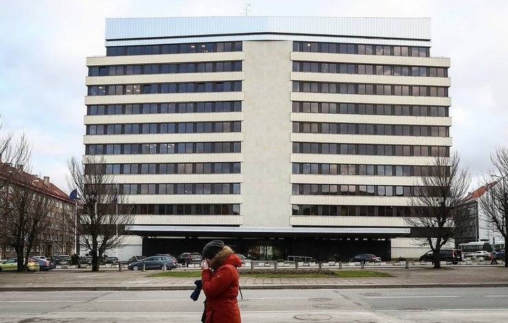 Будівля МЗС Естонії в центрі Таллінна