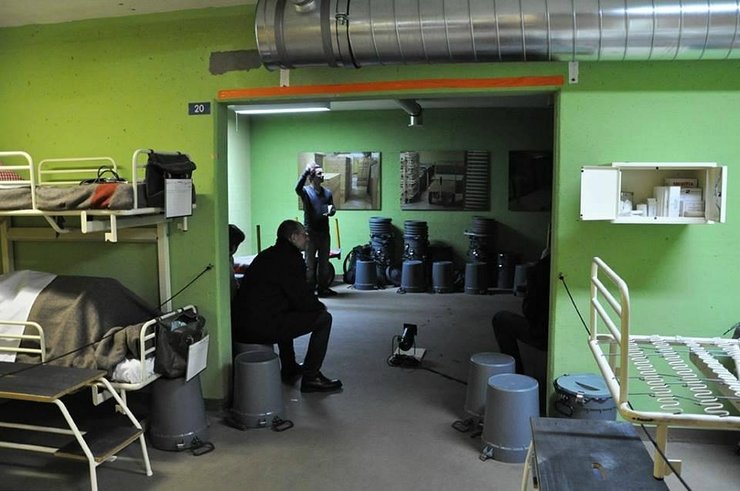 Бункер Зонненберг, люцерн, швейцарія