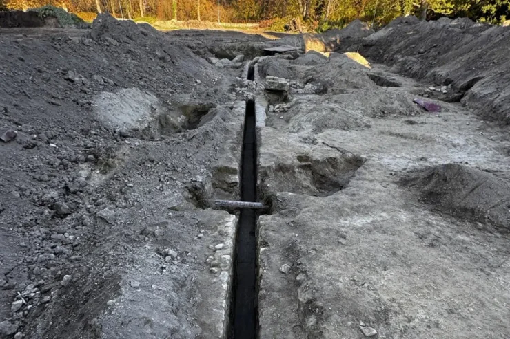 канал, акведук, раскопки, археологи, археология, открытие