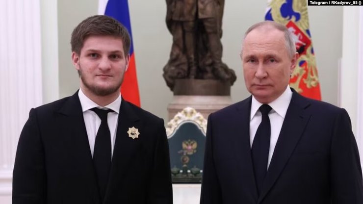 Кадиров-молодший, Путiн