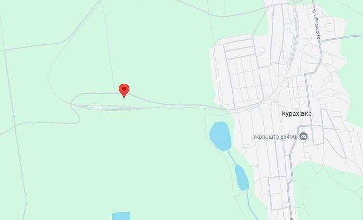 Збагачувальна фабрика на карті