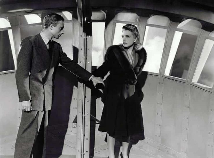 норман ллойд, присцилла лэйн, альфред хичкок, саботаж