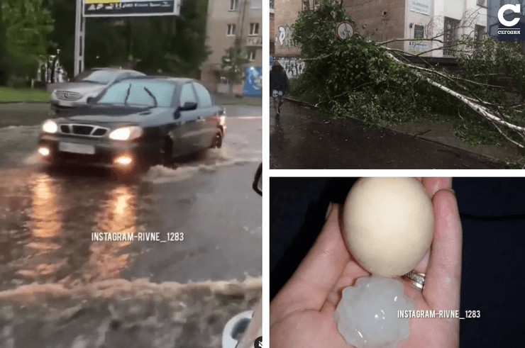 буря в ровно