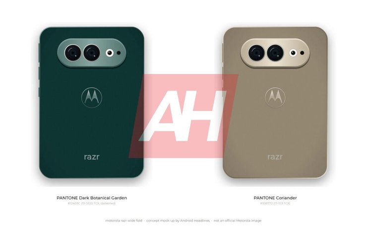 Рендер Motorola Razr Flex