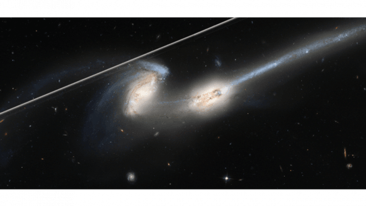 галактики NGC 4676