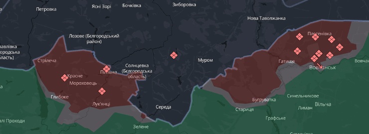 Карта бойових дій