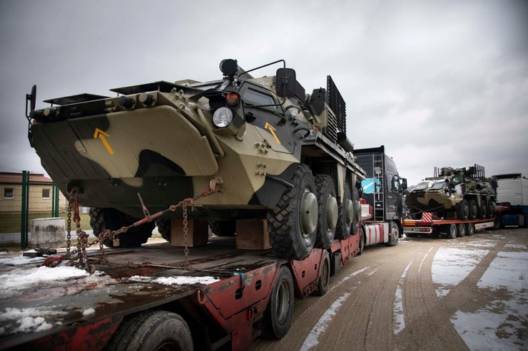 украинские бтры