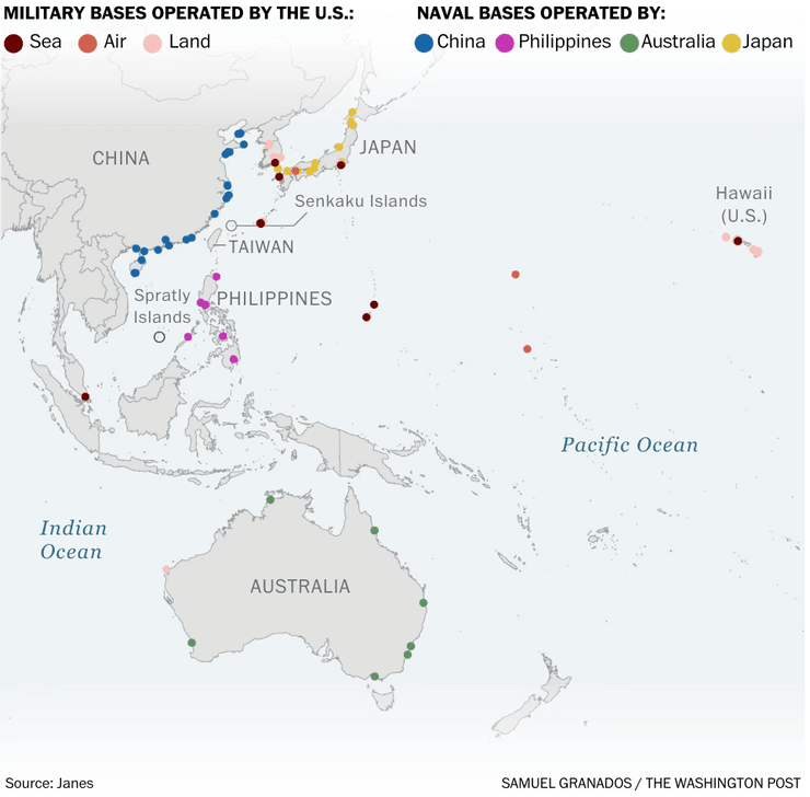 ситуация в тихом океане