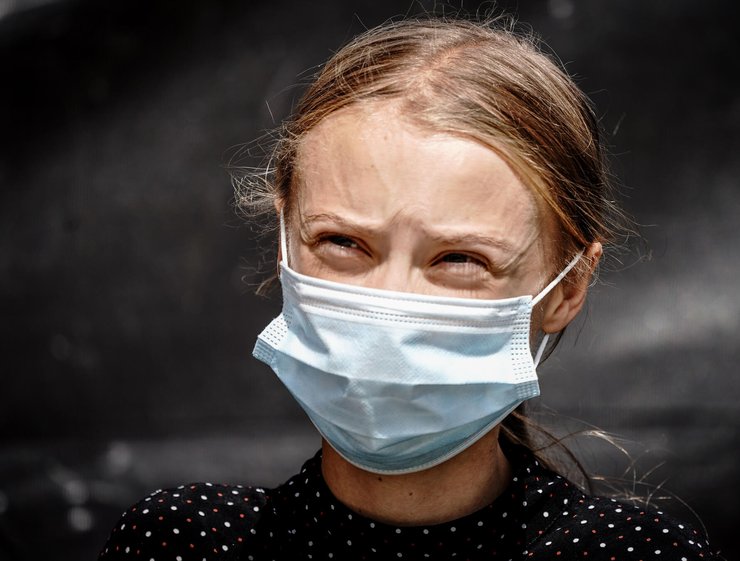 Экологическая активистка Грета Тунберг - фото