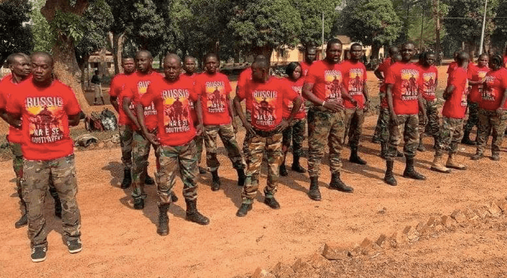 чвк вагнер, цар, футболки, россия, частная военная компания, центральная африка