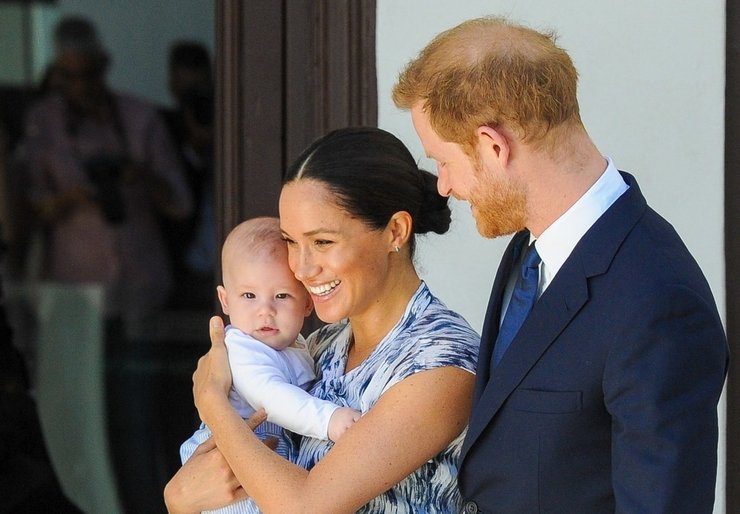 Арчи Харрисон Маунтбеттен-Виндзор, сын принца Гарри