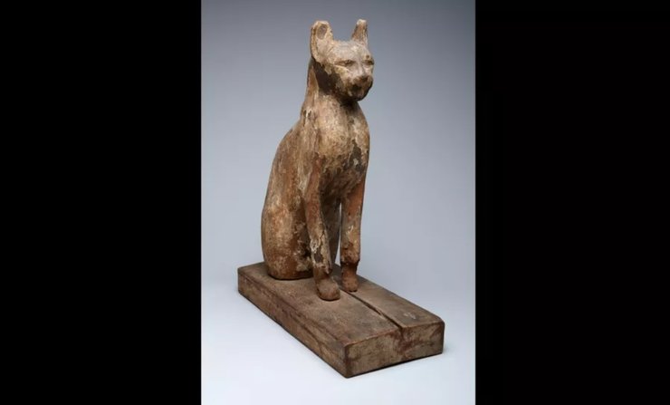 саркофаг, мумия, кошка, Древний Египет