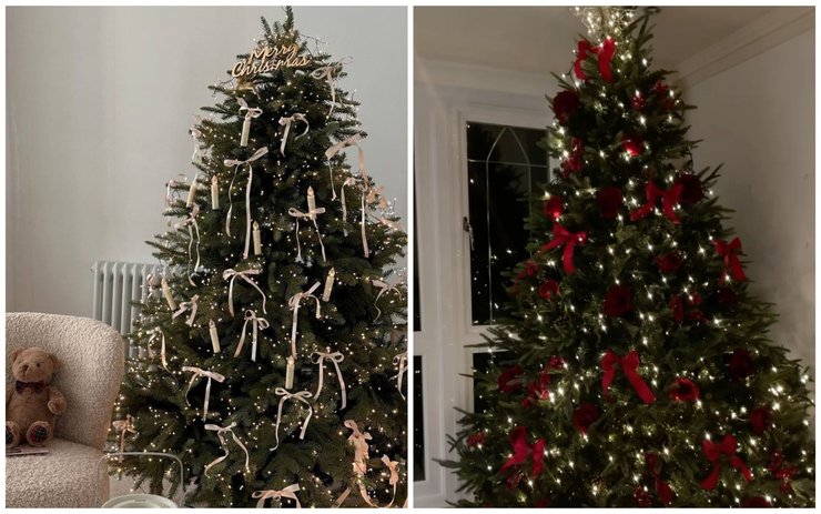 тренды новогодних елок на год Зеленой Деревянной Змеи, Как украсить новогоднюю елку, елка, новогодняя елка, как украсить елку в 2025 году