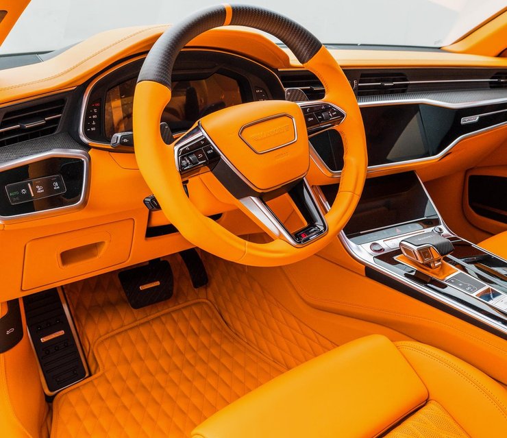 Салон Audi RS7 Sportback, Audi A7 Sportback, тюнінг Audi, Audi RS7 Mansory
