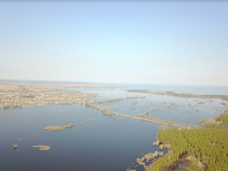 подрыв дамбы речка Ирпень