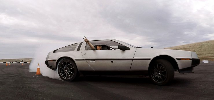 DeLorean, дрифт