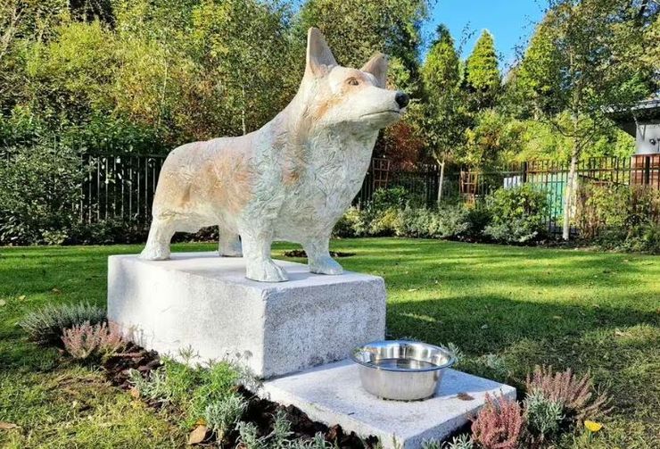 Скандал с памятниками для корги Елизаветы II, почему жители города высказались против, почтение памяти королевы