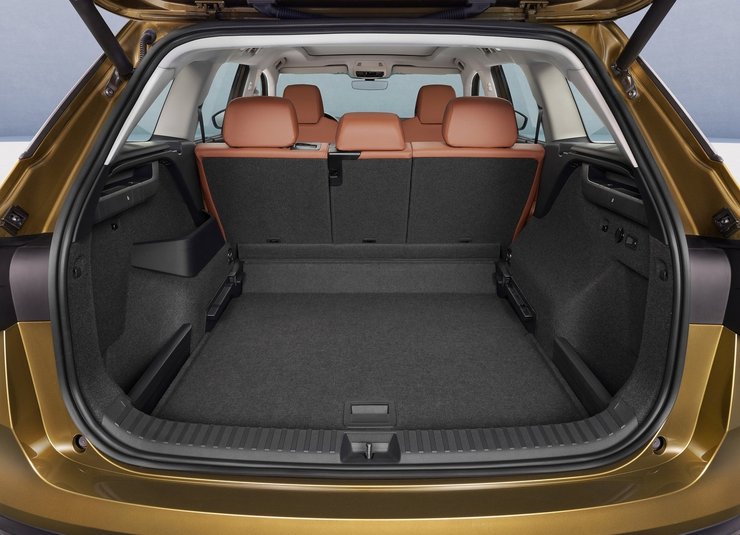 багажник шкода кодяк, Skoda Kodiaq 2024, Skoda Kodiaq, новий Skoda Kodiaq, кросовер Skoda