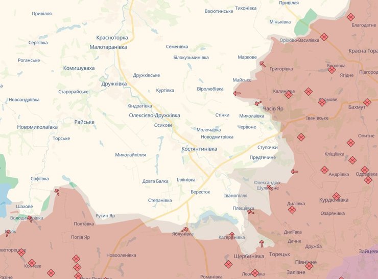 Ситуація біля Костянтинівки