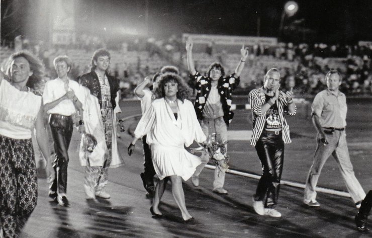 Алла Пугачева, Душанбе, советская эстрада