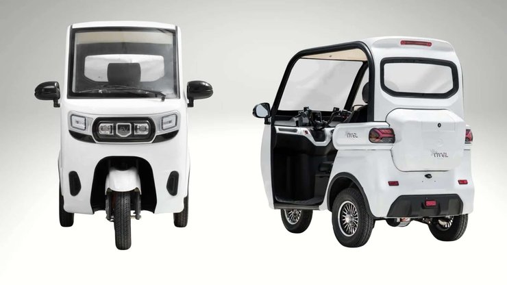 Vivel Trike, трехколесный электробайк, трехколесный электромотоцикл, трехколесный электромотоцикл