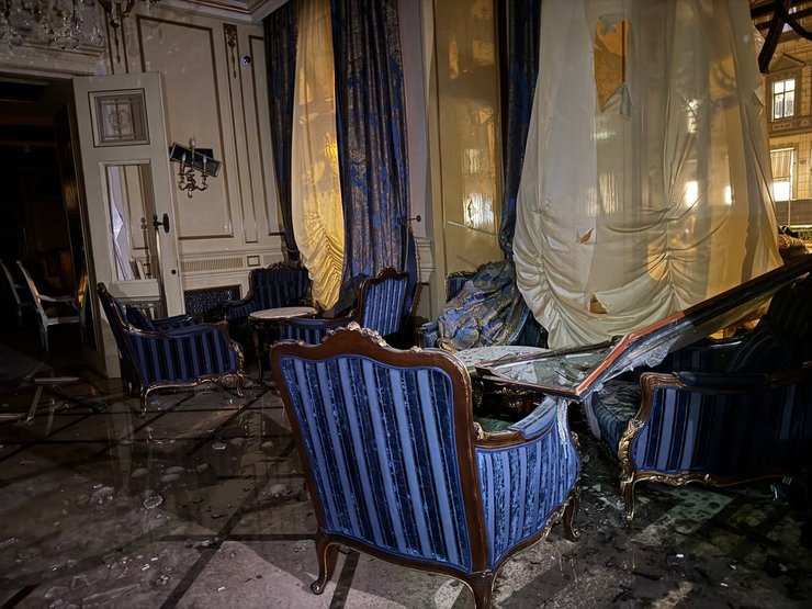 Последствия удара РФ