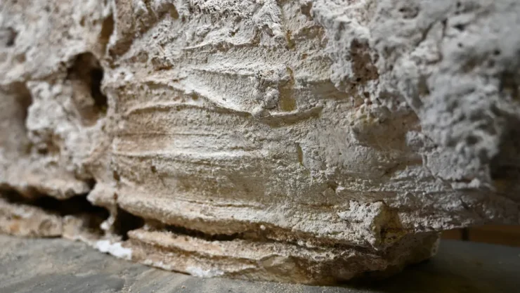 Гипсом покрывали умерших