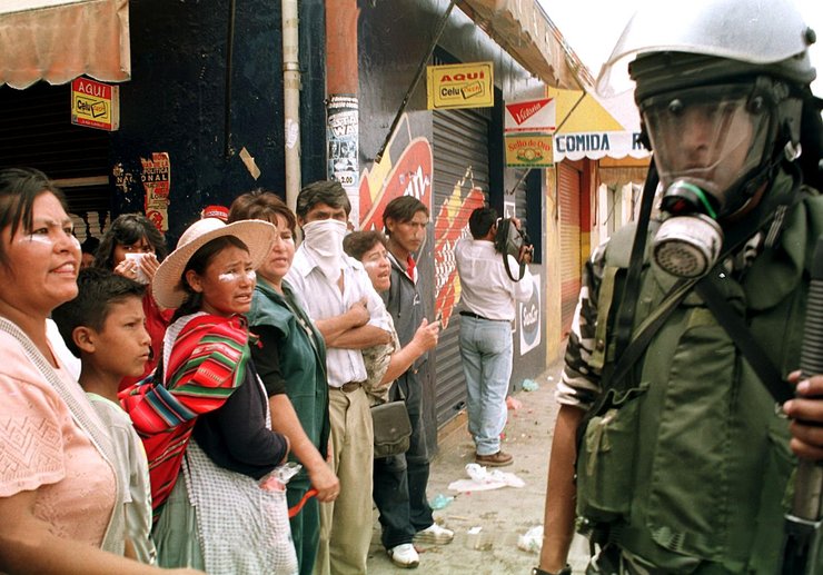 кочабамба, болівія, війна за воду, чиста вода, питна вода, доступ до ресурсів