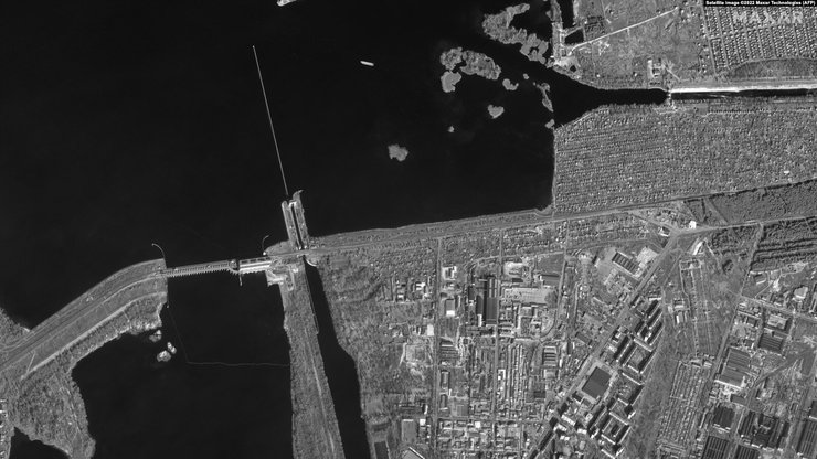 підрив дамби кахівської гес