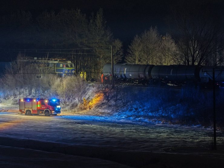 польща залізниця потяг аварія