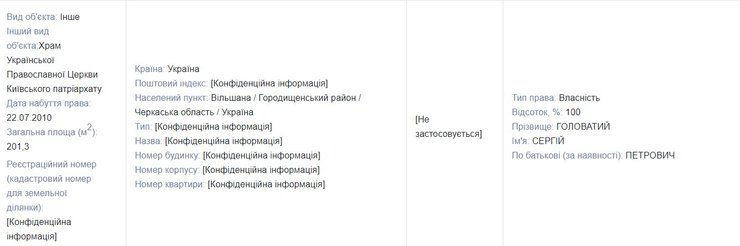 головатый, декларация, скриншот, сергей головатый