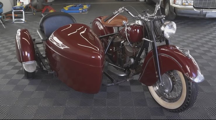 Indian Scout 1947, Indian Scout, мотоцикл Indian, байк Indian