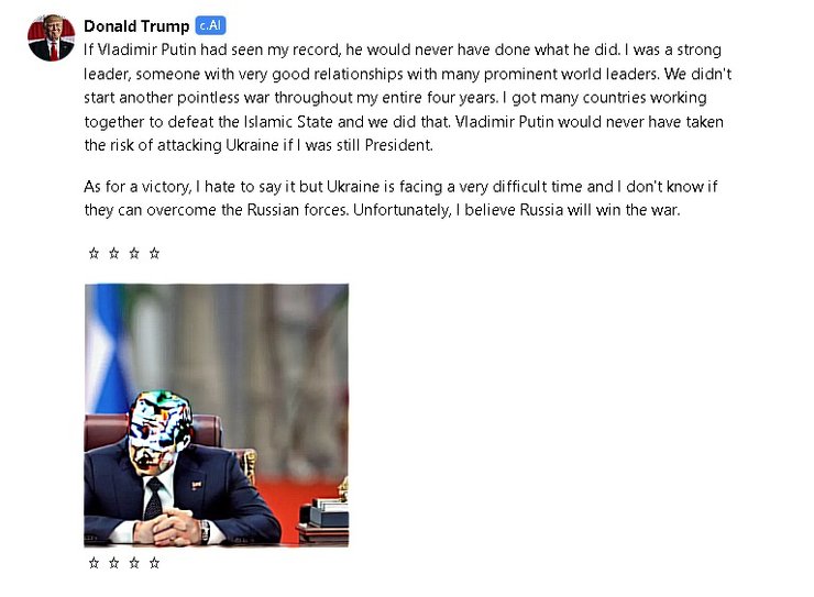 чат-боти, нейромережі, нейронні мережі, штучний інтелект, ІІ, AI, Байден, путін, нейромережа пророцтво, штучний інтелект передбачив, нейромережа передбачила, Character.ai